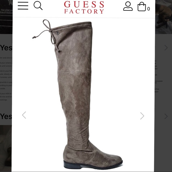 Guess Shoes - Guess Simplee over the knee boots